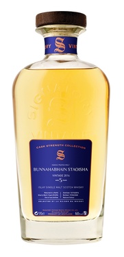 Whisky Ecosse Islay Single Malt Bunnahabhain Staoisha 5ans 2014 60.5% 70cl