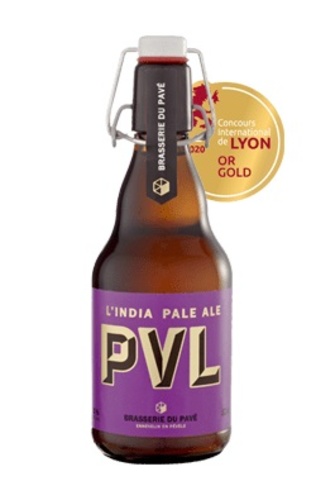 BIERE FRANCE NORD BRASSERIE DU PAVE PVL IPA 33CL 6%