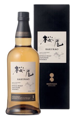 WHISKY JAPON SAKURAO SINGLE MALT 43% 70CL