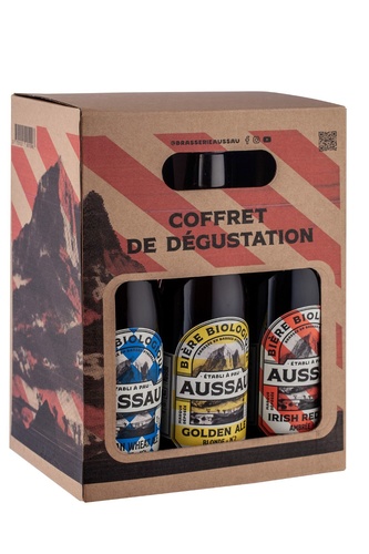 PACK BIERE FRANCE AUSSAU 6X33CL ASSORTIMENT DE 6 BIERES BIO