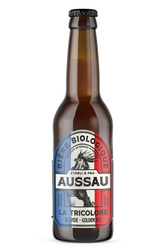 BIERE FRANCE AUSSAU LA TRICOLORE 33CL 5% BIO