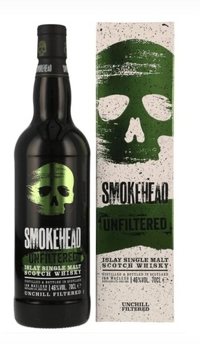 WHISKY ECOSSE SMOKEHEAD UNFILTRED SINGLE MALT 46% 70CL