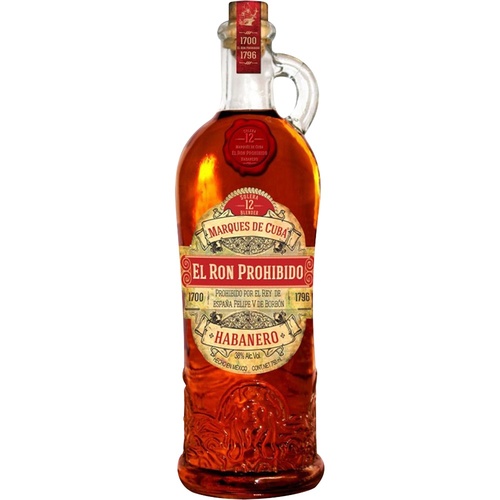 RHUM MEXIQUE EL RON PROHIBIDO 40% 70CL