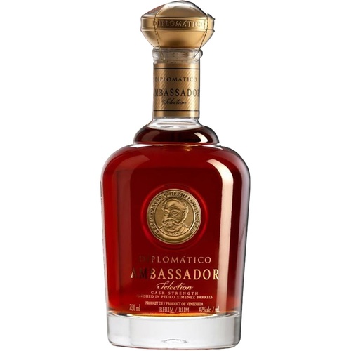 RHUM VENEZUELA DIPLOMATICO AMBASSADOR 47% 70CL