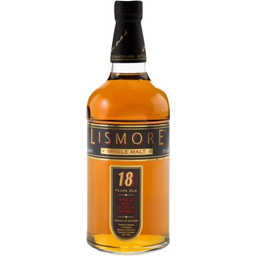 WHISKY ECOSSE SINGLE MALT LISMORE 18 ANS 43% 70CL