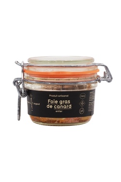 Maison Argaud Foie Gras De Canard Entier Bocal Sterilise 180g Canard Issu Lr